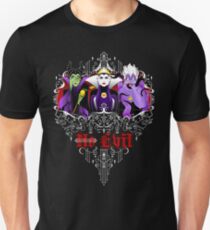 Three Wise Villains (Purple) Unisex T-Shirt
