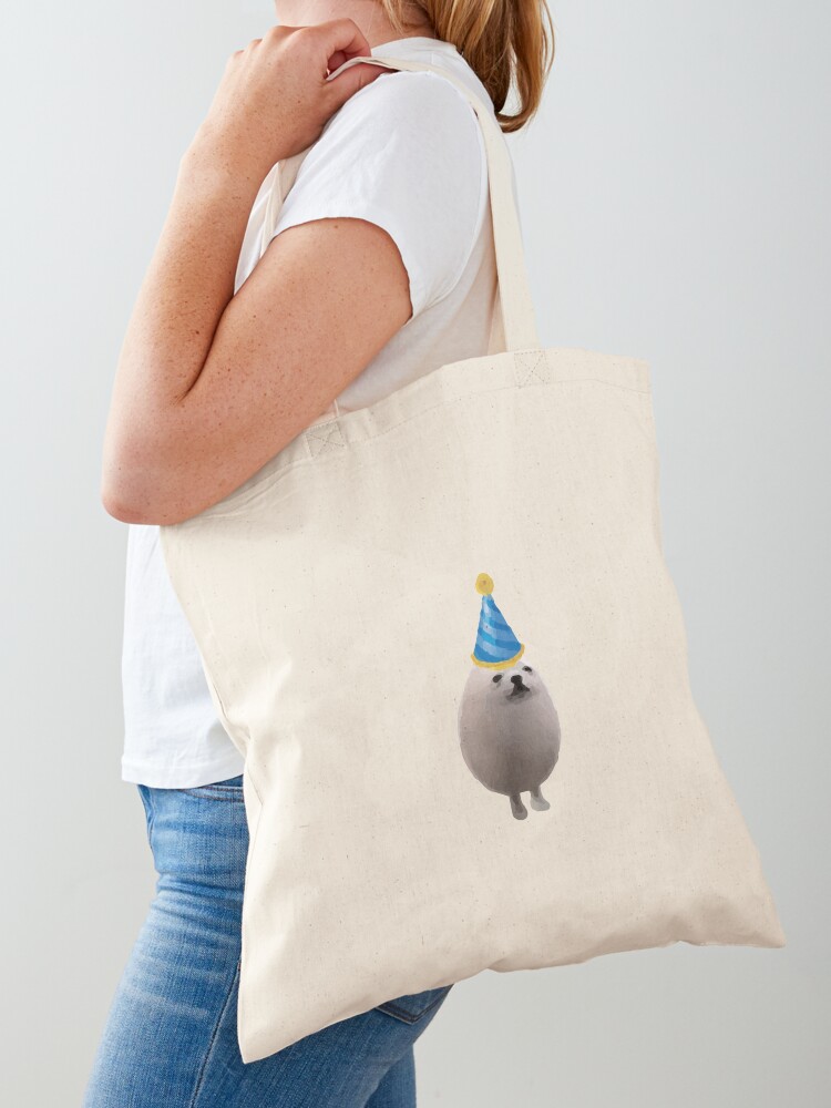 Dog Party Canvas Tote