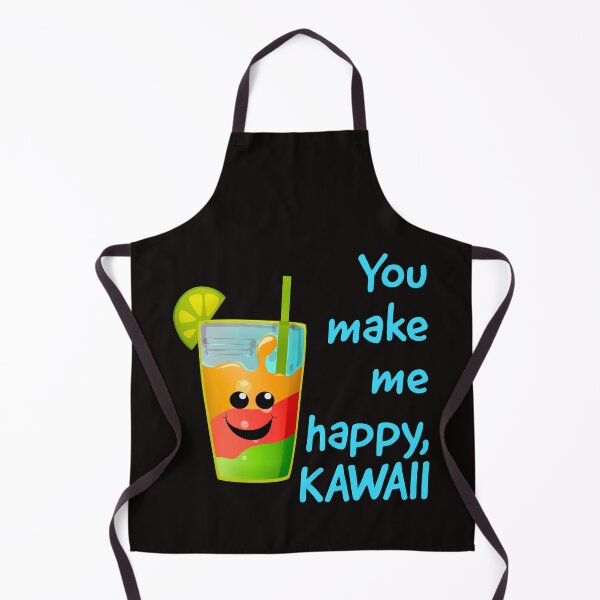 Item preview, you make me happy, kawaii. cooler with smiley designed and sold by efenem.