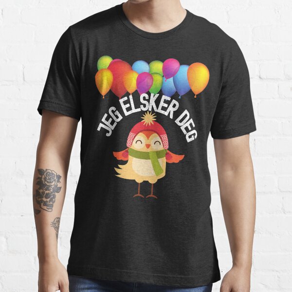 Jeg Elsker Deg T Shirts Redbubble