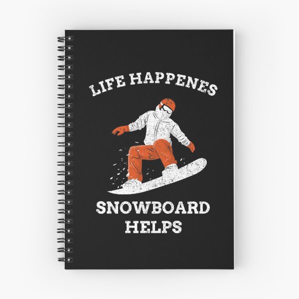 Item preview, Snowboarder Life Happens Snowboard Helps designed and sold by joabaj.