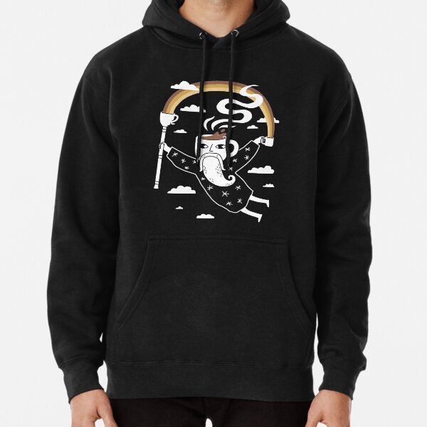 Joe the Coffee Wizard Pullover Hoodie