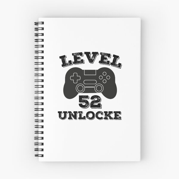 Item preview, Level 52 unlocked - 52th birthday gift designed and sold by ThebestArtshop.