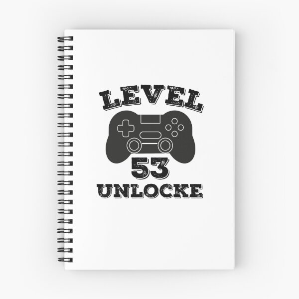 Item preview, Level 53 unlocked - 53th birthday gift designed and sold by ThebestArtshop.