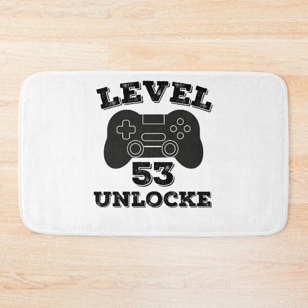 Item preview, Level 53 unlocked - 53th birthday gift designed and sold by ThebestArtshop.