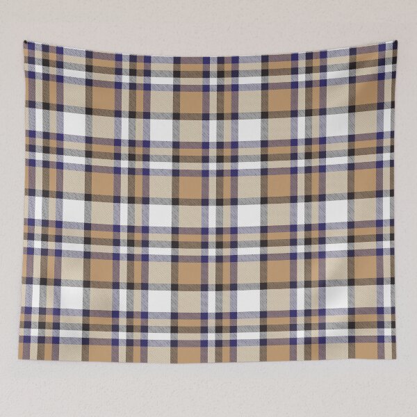 Artikelvorschau, Brown Taupe Plaid Tartan Textured Pattern entworfen und verkauft von Siu-Hong Mok.