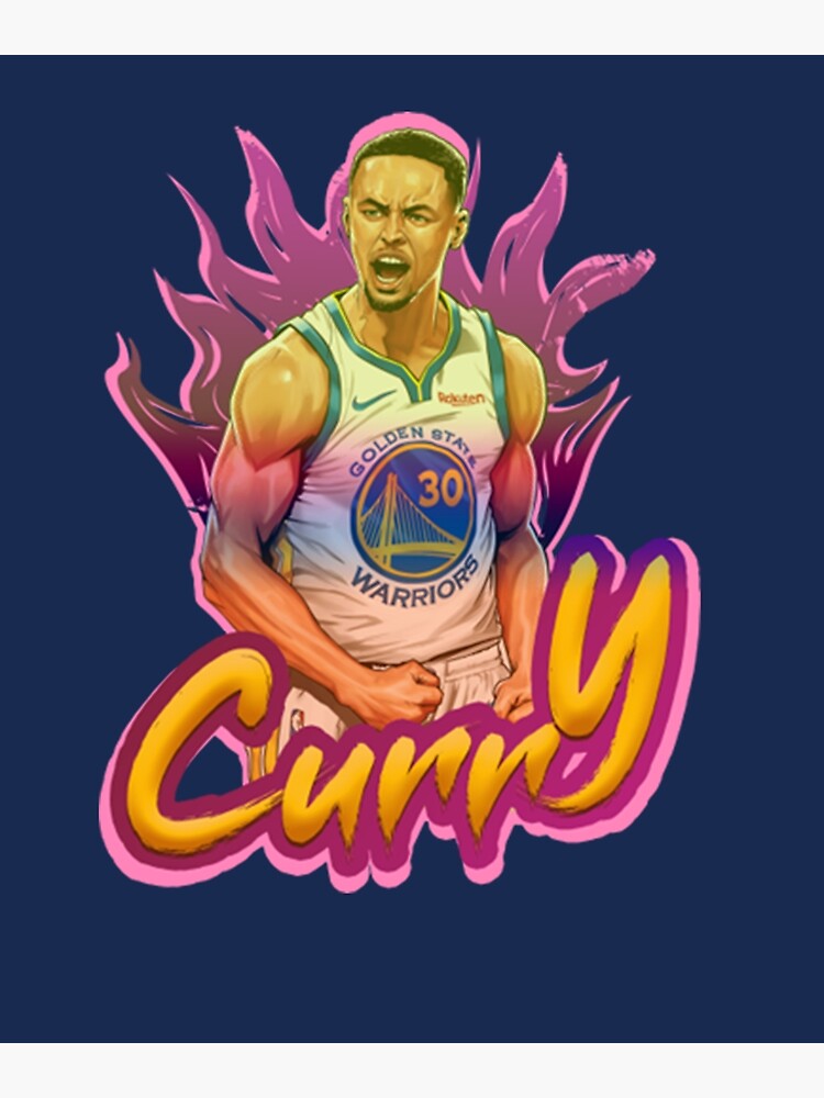 Golden State Warriors Stephen Curry Jersey Blue - Burned Sports