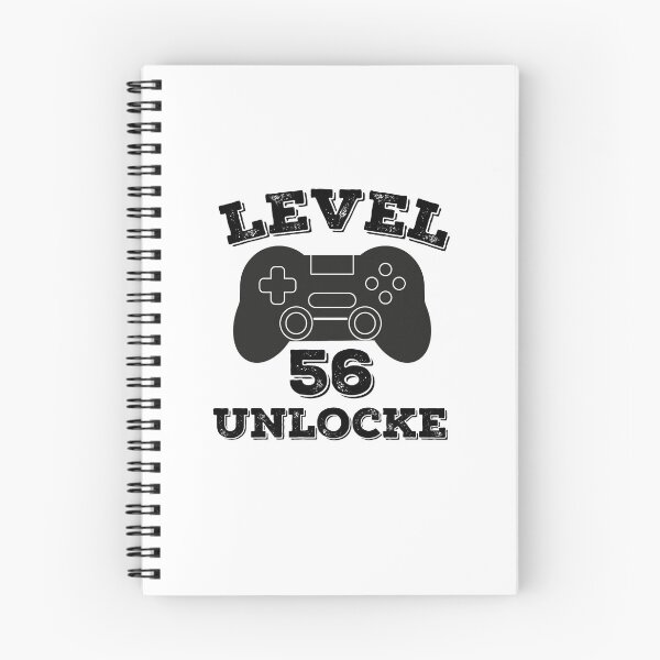 Aperçu de l'œuvre Niveau 56 débloqué - 56e cadeau d'anniversaire créée et vendue par ThebestArtshop.