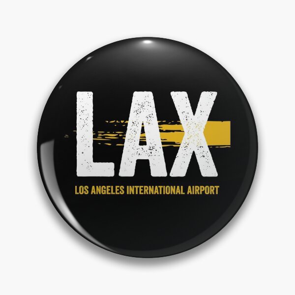 Item preview, LAX, Los Angeles International Airport, US Airport Code. Flying, travel and pilot souvenir  designed and sold by VFRZone.