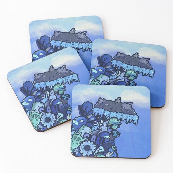 Item preview, Blue Wave Doodle designed and sold by Jr Sand.