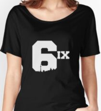 The 6ix Women's Relaxed Fit T-Shirt
