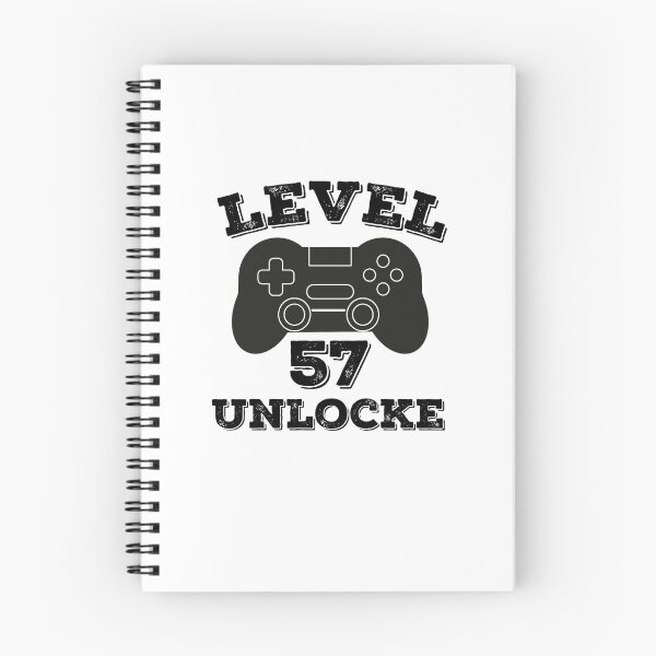 Item preview, Level 57 unlocked - 57th birthday gift designed and sold by ThebestArtshop.