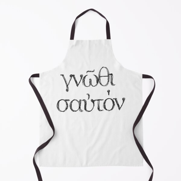 Item preview, Know Thyself (gnōthi seauton) designed and sold by Happy Puppy Print On Demand.
