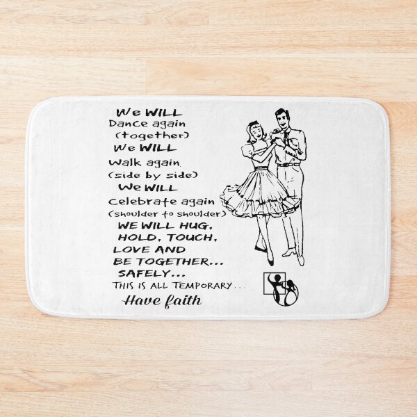 Item preview, Dance Again BLK designed and sold by Square Dancing Gifts & Merchandise.