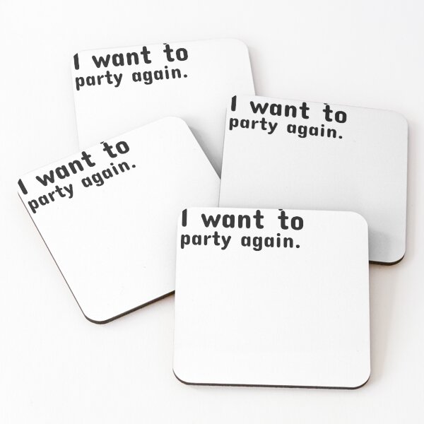 Item preview, Vaccinate yourself. I want to party again. designed and sold by CocoAndMore.