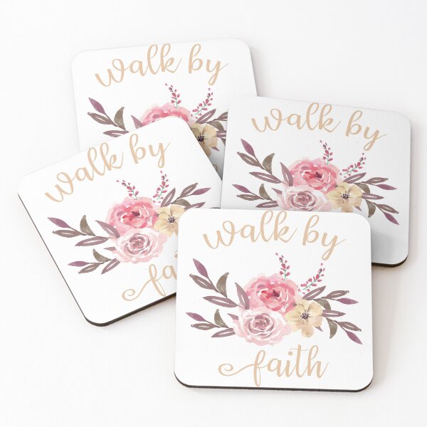 Item preview, Walk By Faith Christian Religious, Ladies Christian, Bible Verse, Faith Over Fear Faith Can Move Mountains designed and sold by ambaart.