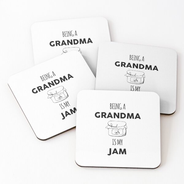 Item preview, BEING A GRANDMA IS MY JAM designed and sold by GoldenDov.
