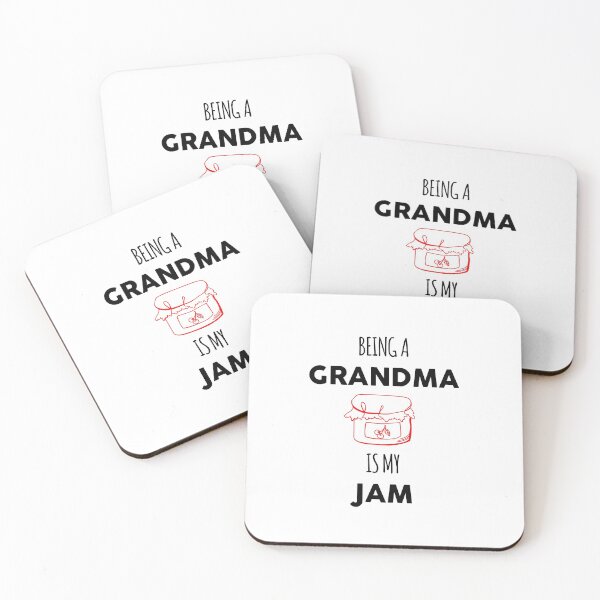 Item preview, BEING A GRANDMA IS MY JAM designed and sold by GoldenDov.