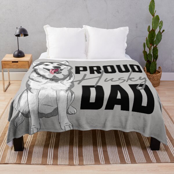 Item preview, Proud Siberian Husky Dad designed and sold by SoccaTamam.