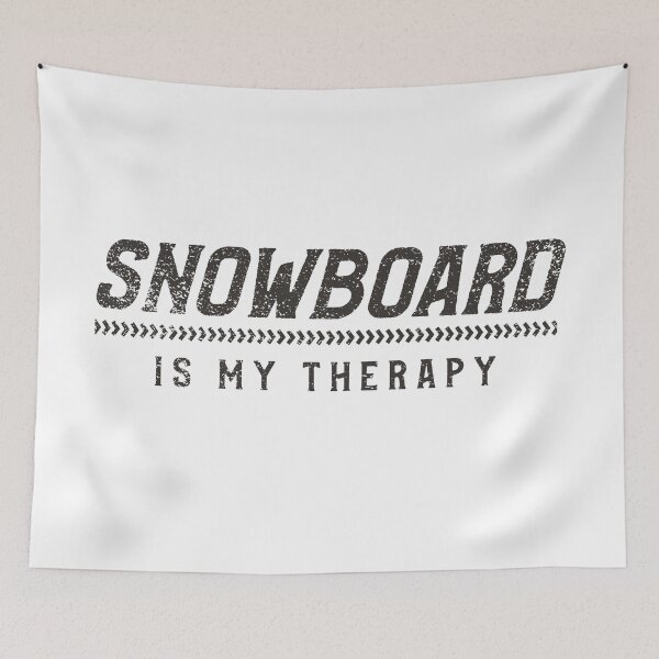 Item preview, Snowboard Is My Therapy designed and sold by joabaj.