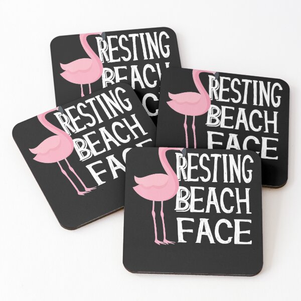 Item preview, Womens Funny Flamingo Resting Beach Face Funny Summer designed and sold by IanSummer53.
