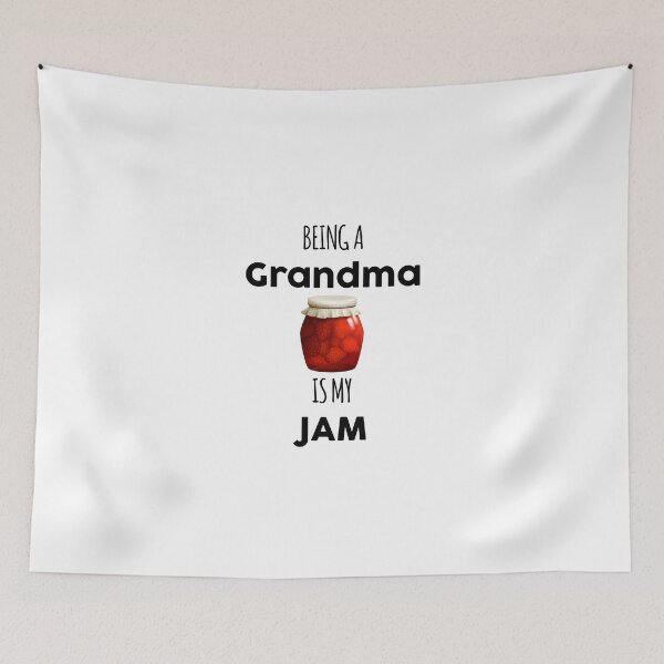 Item preview, BEING A GRANDMA IS MY JAM designed and sold by GoldenDov.