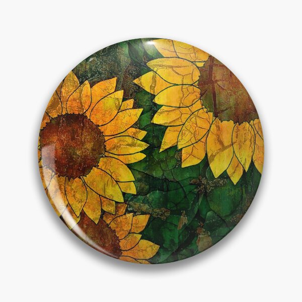 Item preview, Sunflower field pattern designed and sold by TheDrawingJoker.