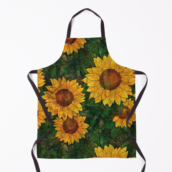 Item preview, Sunflower field pattern designed and sold by TheDrawingJoker.
