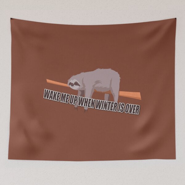Item preview, Wake Me Up When Winter Is Over designed and sold by RaRa-Design.