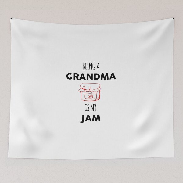 Item preview, BEING A GRANDMA IS MY JAM designed and sold by GoldenDov.