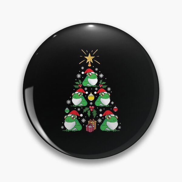 Item preview, Funny Frog Christmas Tree Animal Lover Holiday designed and sold by haselshirt.