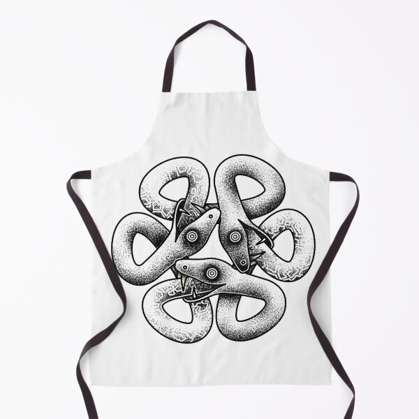 Item preview, Poisonous Tattoo Design - Black and White designed and sold by AndyGeee.