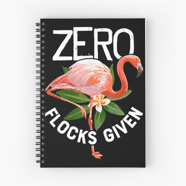 Item preview, Zero Flocks Given Pink Flamingo Lovers Funny Summer designed and sold by IanSummer53.