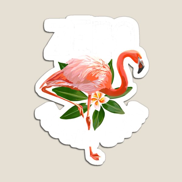 Item preview, Zero Flocks Given Pink Flamingo Lovers Funny Summer designed and sold by IanSummer53.