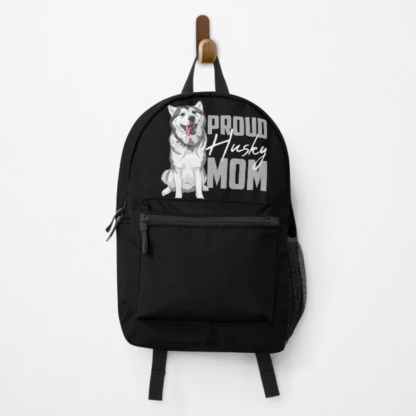 Item preview, Proud Siberian Husky Mom Black designed and sold by SoccaTamam.