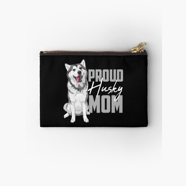 Item preview, Proud Siberian Husky Mom Black designed and sold by SoccaTamam.