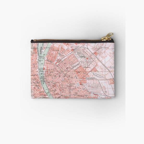 Item preview, Budapest, Hungary, antique map, antique print designed and sold by TigrisOldprints.
