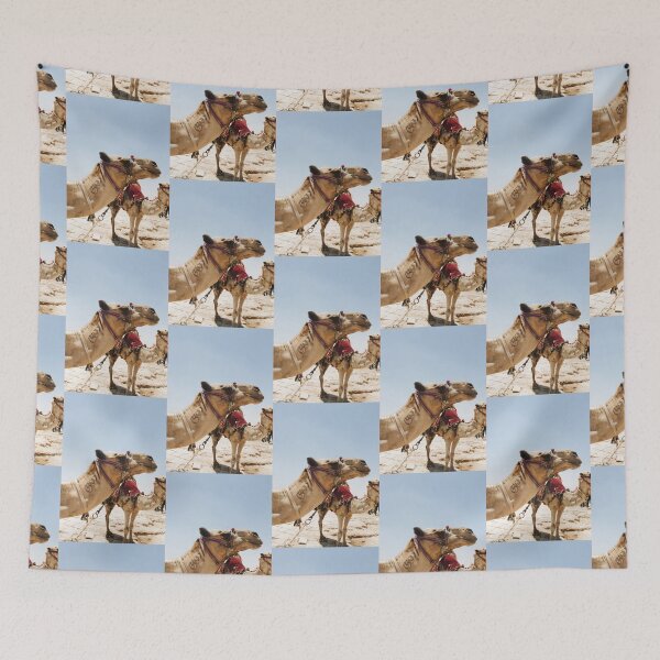 Item preview, TWO CAMELS STANDING IN DESERT designed and sold by CUTESTUFFnow.