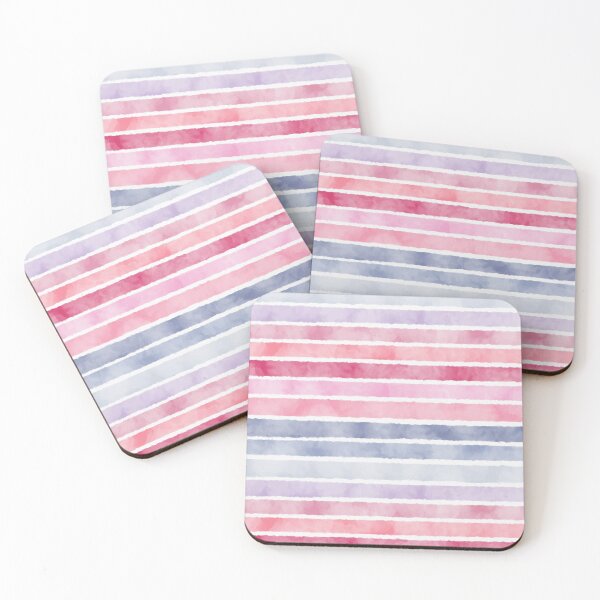 Item preview, Gradient watercolor stripes background designed and sold by della95.