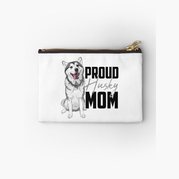 Item preview, Proud Siberian Husky Mom White designed and sold by SoccaTamam.