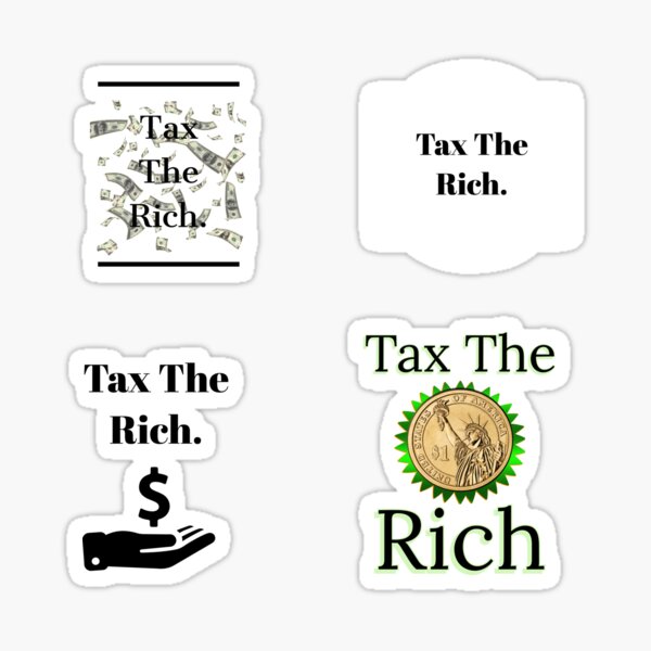 Tax The Rich Sticker Pack Sticker For Sale By Devendra2001 Redbubble 2842