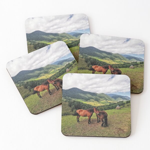 Item preview, Horses on Romania's landscape designed and sold by stefavram.