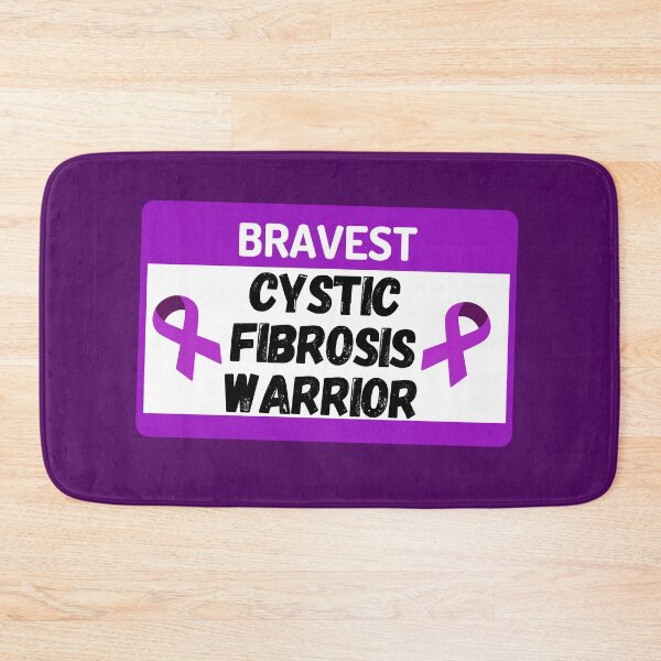 Item preview, Bravest CF Cystic Fibrosis Warrior Name Tag  designed and sold by champagnemoment.