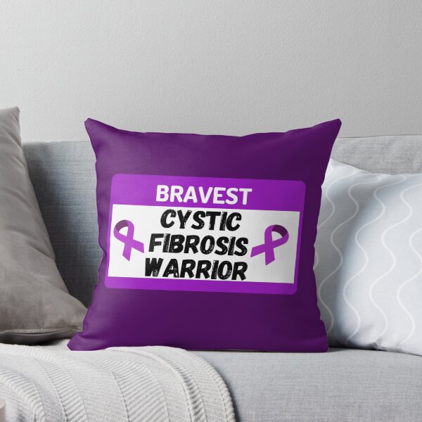 Item preview, Bravest CF Cystic Fibrosis Warrior Name Tag  designed and sold by champagnemoment.