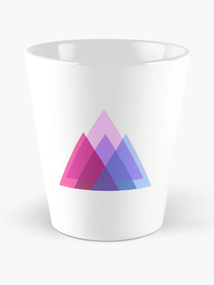 Thumbnail 2 of 4, Coffee Mug, Triangular Pattern designed and sold by FineNights.
