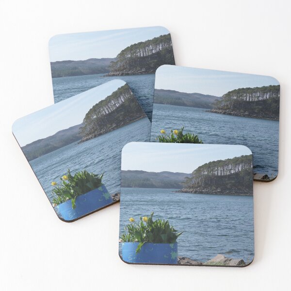 Item preview, Shieldaig Island and Tulips designed and sold by Pebbles on the Beach.