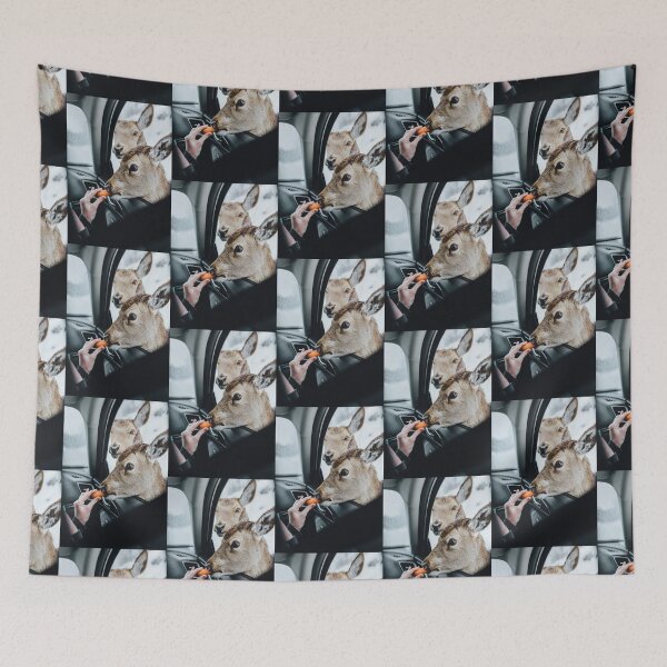 Item preview, DEER BEING PET & FED THROUGH A CAR WINDOW designed and sold by CUTESTUFFnow.