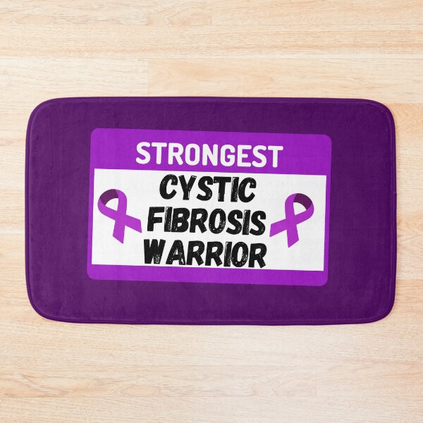 Item preview, Strongest CF Cystic Fibrosis Warrior Name Tag  designed and sold by champagnemoment.