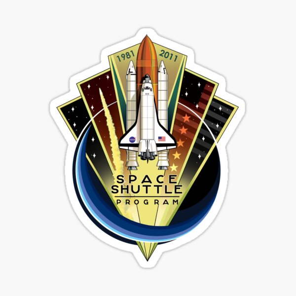 Patch commémoratif du programme navette Sticker