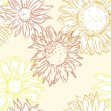 Artwork thumbnail, Sunflowers by ddanyen